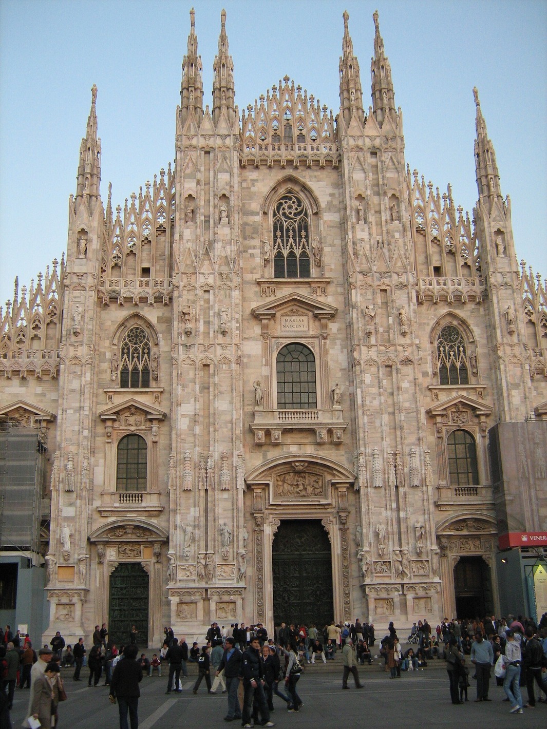 Facade of Milan Cathedral (Duomo di Milano)